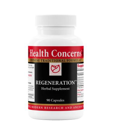 Health Concerns Regeneration Immune System Support & Liver Health Supplement Detox Cleanse & Energy Balance Traditional Chinese Herbal Formula 90 Capsules 90 Count (Pack of 1)