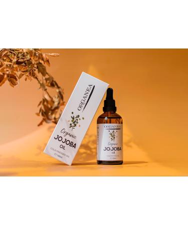 Bio Jojoba l 100ml Cold-Pressed Hexane-Free Carrier Oil for Hair Nails & Skin - Rich in Vitamins A & E - Buy Online on GoSupps.com