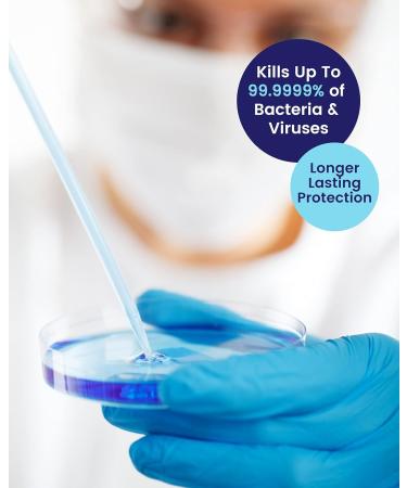 EcoHydra Alcohol Free Hand Sanitiser Spray - 100ml | NHS Approved Hospital Grade | Kills 99.9999% Bacteria & Viruses | Safe for Children | Unscented | 1 Pack - Buy Online on GoSupps.com