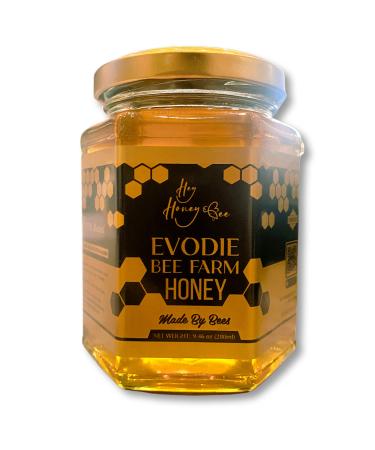 Evodie bee farm honey Unpasteurised Unfiltered Crystallized Natural lincolnshire Honey - Harvested Sustainably Using 100% Green Energy