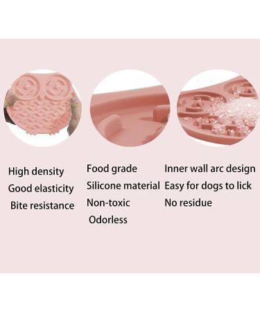 Dog Lick Mat Slow Feeder | Suction Cup Treat Pad for Anxiety Relief & Enrichment | Dog/Cat Bathing & Nail Trimming Toy - Buy Online on GoSupps.com