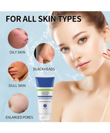 Salicylic Acid Face Cleanser Deep Wash for Women Moisturizing Salicylic Acid Wash Gentle Exfoliating Face Cleaning Wash for Oil Control Smooth Daily Facial Cleaning Wash Dull Dry Oily Skin-All Skin Types 100g - Buy Online on GoSupps.com