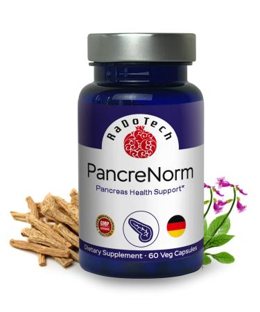 PancreNorm Supplements with Pancreatic Support and Heart Health Supports Sugar Craving Muscle Repair and Appetite Control 60 Veg Capsules GMP 60 Count (Pack of 1)