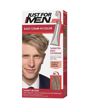 Just For Men Sandy Blonde Hair Color - Easy Application Size 1ct - Shop Internationally Now - Buy Online on GoSupps.com