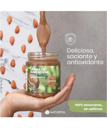 Organic almond cream 250g - Buy Online on GoSupps.com