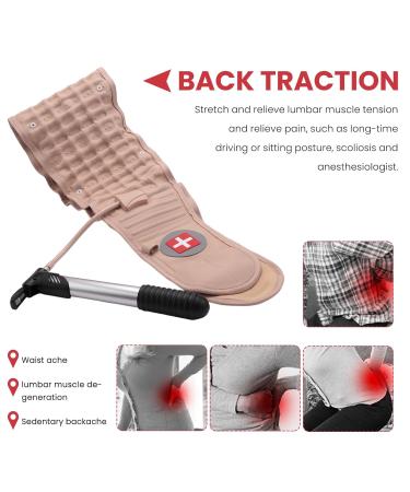 Siaosi Back Decompression Belt - Lumbar Support Waist Bandage for 29-49 Waist | Spinal Traction Extender | Perfect Gift - Buy Online on GoSupps.com