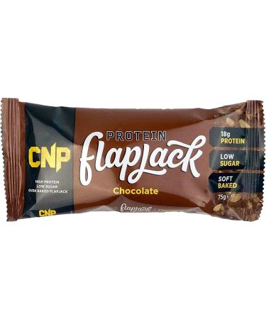 CNP Professional Whey Protein Flapjacks - 18g Protein, Low Carbs, 5 Delicious Flavours - Chocolate, 12 x 75g Bars (Pack of 1) - Buy Online on GoSupps.com
