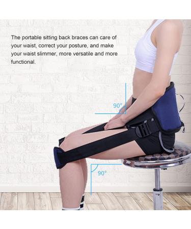 ANGGREK Posture Corrector Belt | Soft Portable Lower Back Brace | Improve Sitting Posture & Lumbar Support - Buy Online on GoSupps.com