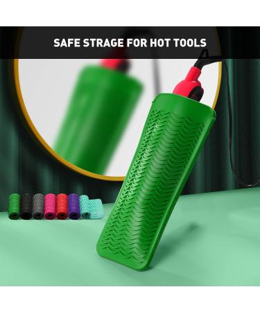 ZAXOP Silicone Mat Pouch for Hot Hair Tools - Resistant (Green) - Buy Online on GoSupps.com