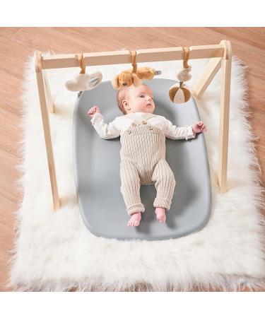 Nattou Soft PU Foam Changing Mat - Washable 50x70 cm Softy Grey Model 2024 | International Shipping Available - Buy Online on GoSupps.com