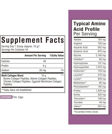 Vitalibre Multi Collagen Peptides Powder Type I II III V X 16oz and Odorless Garlic Extra Strength 100:1 Extract Heart & Immunity Antioxidant Defense 180 Softgels - Buy Online on GoSupps.com