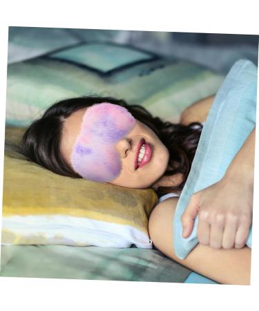 6 pi ces Masque de Sommeil Portable Masque Oculaire et Confortable Peluche Color pour Voyages H tels Longs - Buy Online on GoSupps.com