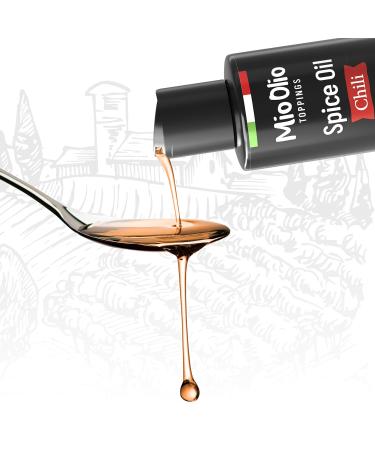 3 x Mioolio Spice Oil - Chilli Oil for Pizza Pasta & More | All-Natural No Artificial Flavors No Palm Fat - Buy Online on GoSupps.com