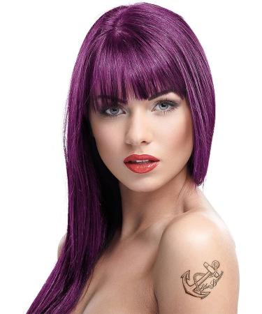  Crazy Color Renbow Crazy Color Set of 2 Semi-Permanent Hair Dyes Aubergine 100ml - Buy Online on GoSupps.com