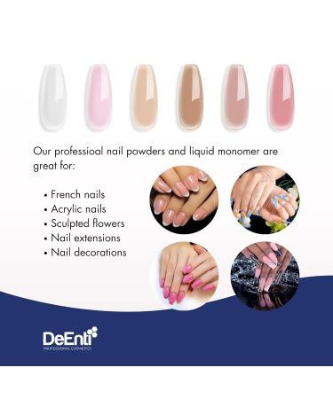 DeEnti Nomma Plus Professional Liquid Monomer - Non-Yellowing EMA Nail Liquid for Acrylic Powder | 4oz Salon Quality Manicure & Pedicure Supplies - Buy Online on GoSupps.com