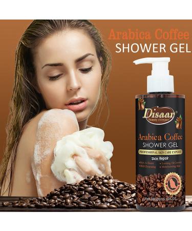 Arabica Coffee Shower Gel - Skin Repair & Moisturizing 300ml | Revitalize & Cleanse - Buy Online on GoSupps.com