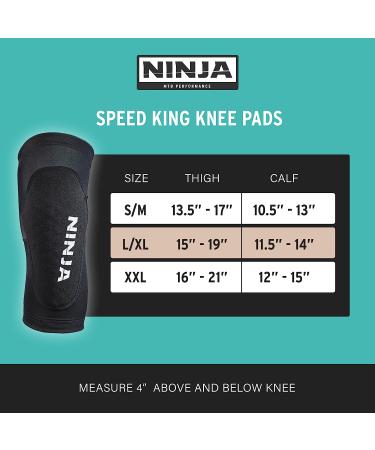 Ninja MTB Speed King Knee Pad - Lightweight Protection for Mountain Bike Riders (L/XL) - Buy Online on GoSupps.com
