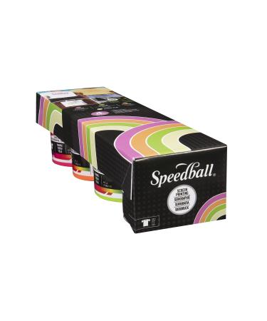 Speedball 3476 Oil-Based Block Printing Ink Starter Set for Professional  Permanent Prints AP Certified 1.25 FL OZ Tubes