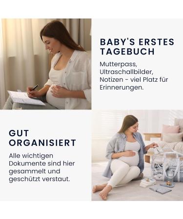 KWMobile Felt Cover for Mother-Child Pass | Protective Light Gray Sleeve for Austrian Mother Pass | Extra Subjects Included - Buy Online on GoSupps.com