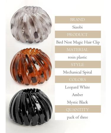 Sizobi Bird Nest Magic Hair Clip - Hair Holder for Thin Hair - Buy Online on GoSupps.com