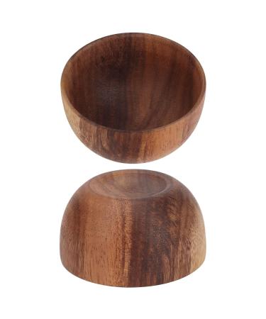 Large Capacity Wooden Shaving Soap Bowl - Portable Shaving Foam Mug for Men & Barber Shops - Buy Online on GoSupps.com