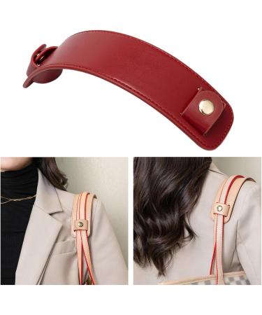 Generic Leather Shoulder Strap Pad Thick Removable Handle Pad for Handbag Handbags dark red - Buy Online on GoSupps.com