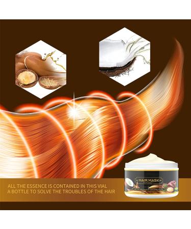 ZUYOKI Shinyhair Instant Keratin Hair Repair Mask - Deep Conditioner for Dry & Damaged Hair (2Pcs) - Buy Online on GoSupps.com