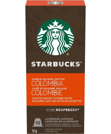 Starbucks by Nespresso Blonde Espresso Roast Nespresso Coffee Capsules Original Line Compatible & By Nespresso Single Origin Columbia Nespresso Ground Coffee capsules - Buy Online on GoSupps.com