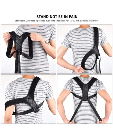 Back Posture Corrector Adult Back Support Shoulder Lumbar Brace Health Care Support Corset Back Belt A X - Buy Online on GoSupps.com