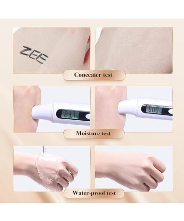 Air Cushion CC Cream Mushroom Head - Moisturizing Screw Lid Concealer Makeup Base Create Long-Lasting & Waterproof Makeup Cushion Foundation Full Coverage for All Skin Types (Natural) - Buy Online on GoSupps.com