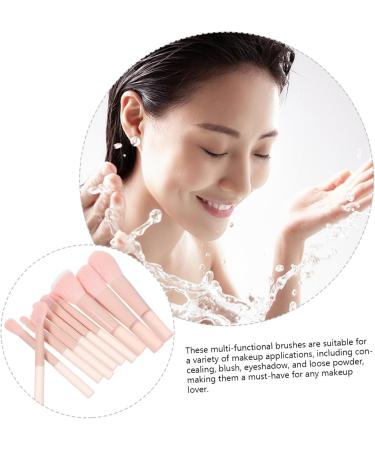 DRESSOOS Blush Brush 1 Set Makeup Brush Set Eye Makeup Brushes Eyebrow Brushes Women Makeup Supplies Premium Synthetic Powder Eyeshadow Brushes Girl Cosmetic Brush Travel Nylon Wool Pink - Buy Online on GoSupps.com