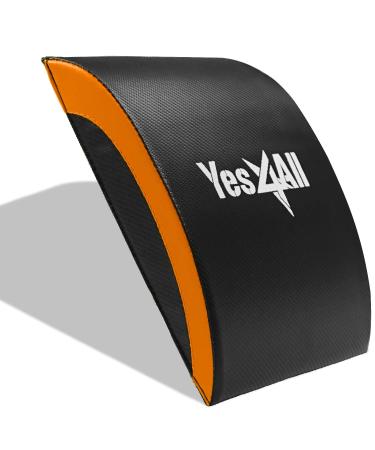 Yes4All Ab Exercise Mat Abdominal Wedge A. OrangeBlack - Buy Online on GoSupps.com