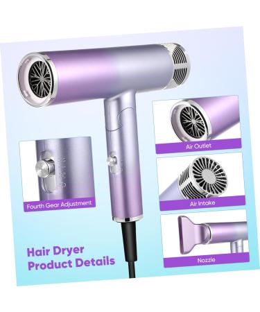 AUTSUPPL Foldable Hair Dryer Small Hair Dryer Travel Hair Bonnet Dryer Small Travel Blow Dryer Hairdryer Abs - Buy Online on GoSupps.com