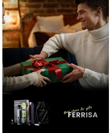 FERRISA Back Shaver for Men - 5-in-1 Electric Long Handle Body Hair Trimmer for Wet/Dry Shaving - Travel Lock & Detachable Design - Buy Online on GoSupps.com