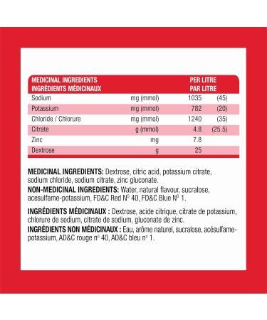 Pedialyte Electrolyte Oral Rehydration Solution Strawberry 1-L Bottle - Buy Online on GoSupps.com