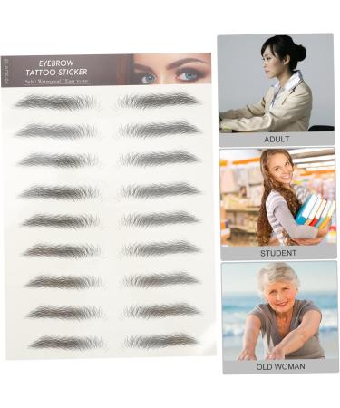 Beavorty 36 pcs eyebrow stickers stickers 4d hair- eyebrows eyebrow tattoo stickers Cejas cosmetic - Buy Online on GoSupps.com
