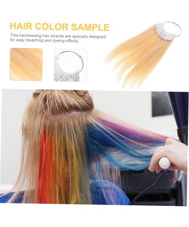 Nuancier De Coloration Capillaire Humaine 30 chantillons M ches V ritables Cheveux Test De Teinture Pour Salons De Coiffure Professionnel - Buy Online on GoSupps.com