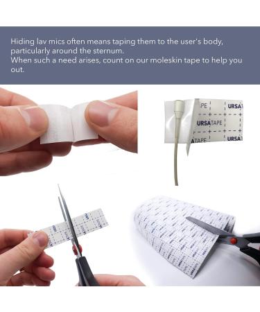 URSA Tape Pack of 30 Brown Soft Stretchy Moleskin Strips | Hypoallergenic Sticky Tape | Made in UK - Buy Online on GoSupps.com