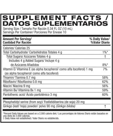 PHARMADEL Ceresmart Memory Supplement for Brain 10-Pack Brain Boost Shots Drinkable Memory Supplements with Ginko Biloba Vitamins Brain Supplements for Memory and Focus Normal Brain Functions - Buy Online on GoSupps.com