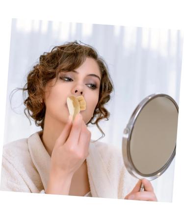 FRCOLOR Cleansing Brush Face Wash Scrubber Facial Cleaning Brush Facial Exfoliator Brush Cleaning Tool Hand Tools Pore Cleaner Tool Home Tools Skin Wood Tools Fur Racket Wooden Manual Miss - Buy Online on GoSupps.com