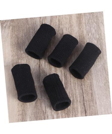 GLEAVI 10 Pcs Thumb Splint & Finger Sleeves Set - Arthritis Protector & Joint Cover - Non-Slip Elastic Bandages - Black Medium - Buy Online on GoSupps.com