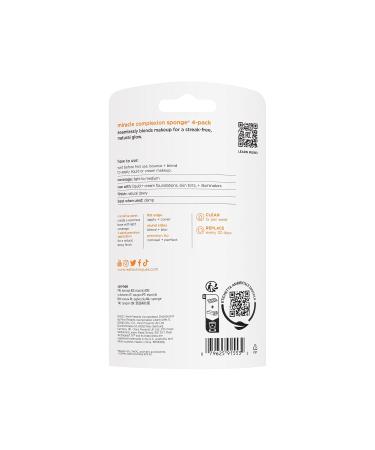 Real Techniques Miracle Complexion Makeup Blender Set - 8 Orange Sponges for Flawless Beauty - Buy Online on GoSupps.com