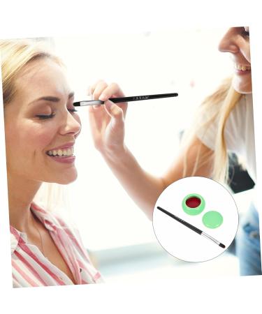 Outanaya Lipstick Blush Eye Shadow Natural Blusher Makeup Lip Gloss Blusher Smudge Balm Double Ceramics Red - Buy Online on GoSupps.com