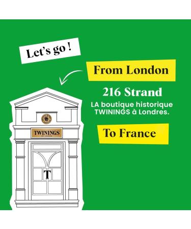 Twinings - Th Vert Saveur Citron Vert Gingembre - 20 Sachets - Vivifiant et Acidul - D guster Chaud ou Froid Citron Vert Gingembre - Buy Online on GoSupps.com