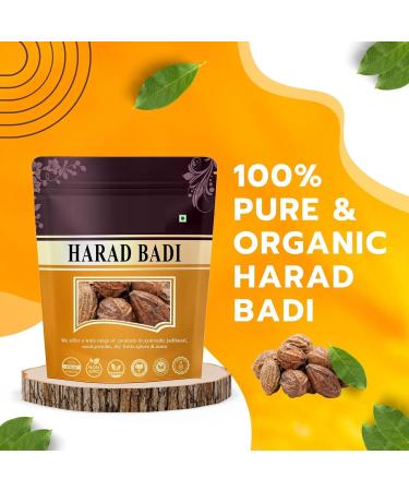 Harad Badi Entier Natural - 350 Gm - Kadukkai - Karakkaya - Yellow Terminalia Chebula Haritaki | - Buy Online on GoSupps.com