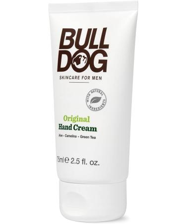 Bulldog Skincare Original Hand Cream 75ml - Nourishing Hand Moisturizer - Buy Online on GoSupps.com