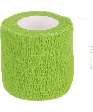 Mipcase Scar Tape - 3 Rolls Self-Adherent Flex Wrap for Sprains & Dog Paws - Breathable Green International Shipping - Buy Online on GoSupps.com