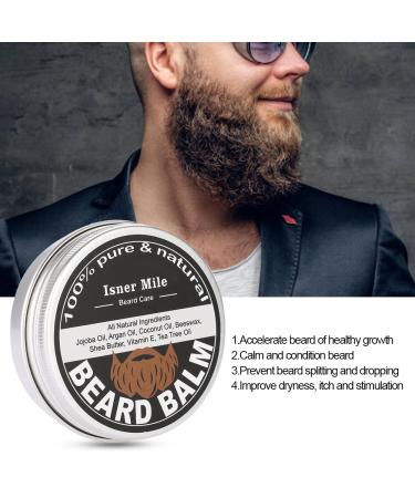Premium Coconut Oil Beard Wax - 60g | Prevent Forking & Condition Your Beard | International Shipping - Buy Online on GoSupps.com