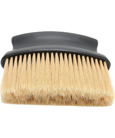 Qukaim Barber Face Brush Professional Neck Duster Brush for Barber Neck Hair Removal Brush Soft Neck Cleaning Brush Light Yellow - Buy Online on GoSupps.com