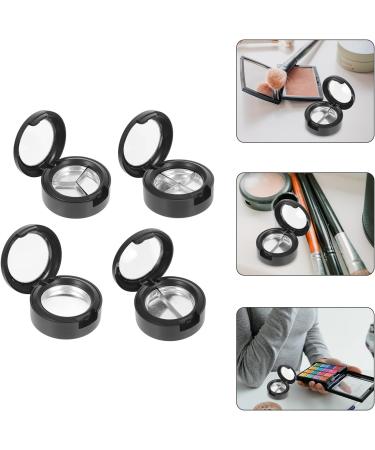 Didiseaon 4 pi ces Bo te de Fard Paupi res Vide Ronde avec Plateau pour L vres Bo te de Rangement Cosm tique Portable et R sistante pour Maquillage de Voyage - Buy Online on GoSupps.com